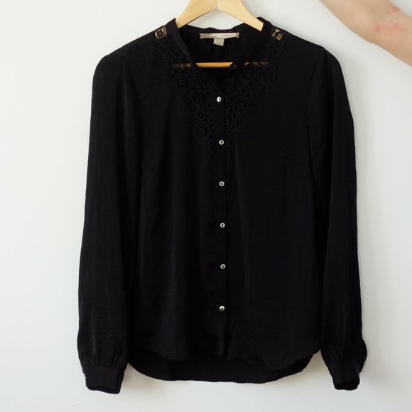 Lace and Satin Blouse - Picture 3 of 3